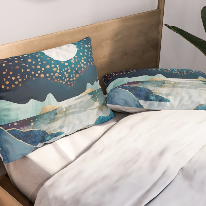 Moon Glow - Horizontal  Pillow Sham Gallery Image 2