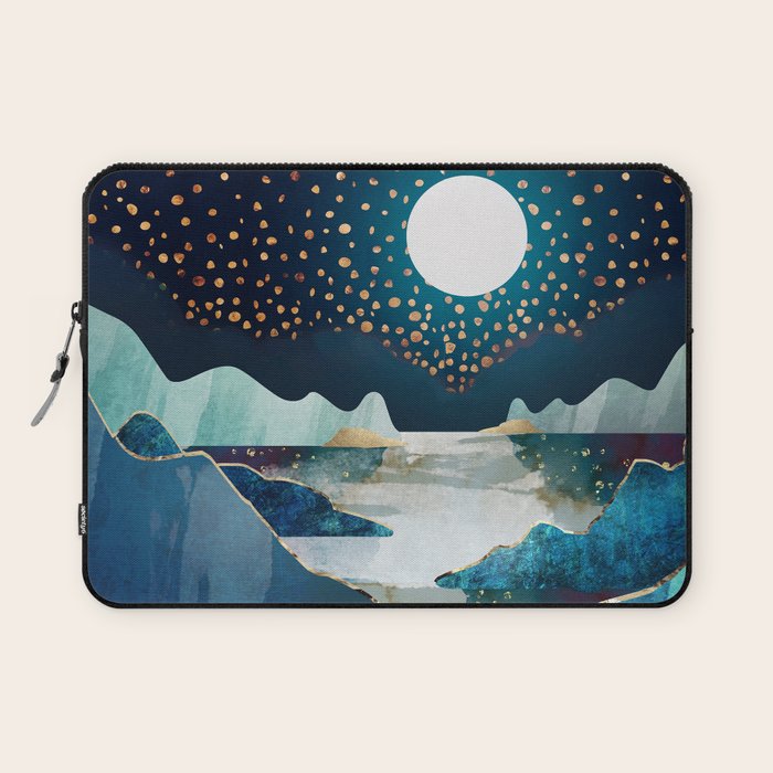 Moon Glow - Horizontal  Laptop Sleeve Gallery Image 1