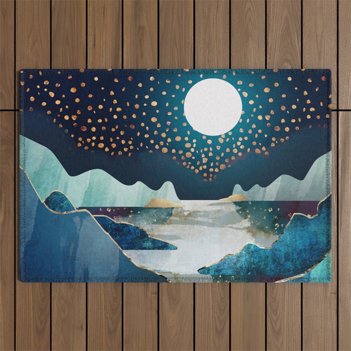 Moon Glow - Horizontal  Outdoor Rug Gallery Image 1