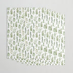 Watercolor leaves Wrapping Paper Gallery Image 3