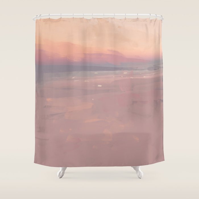 An Abstract Eternal Summer Shower Curtain Gallery Image 1