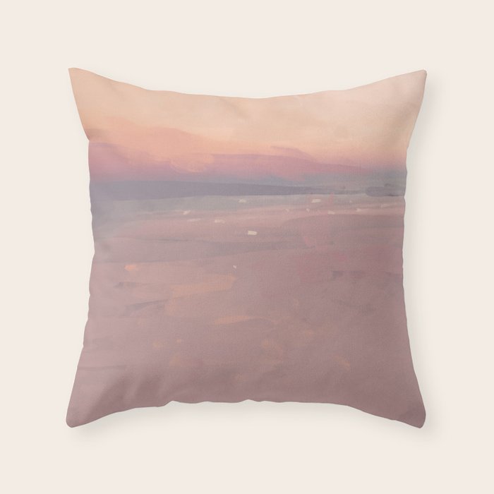 An Abstract Eternal Summer Throw Pillow Gallery Image 6