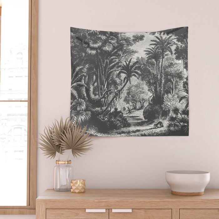 Indian Jungle Wall Tapestry Gallery Image 2