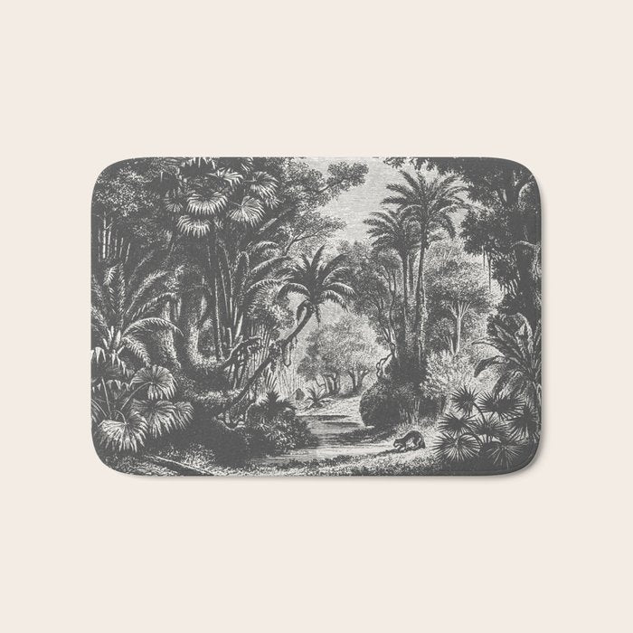 Indian Jungle Bath Mat Gallery Image 1