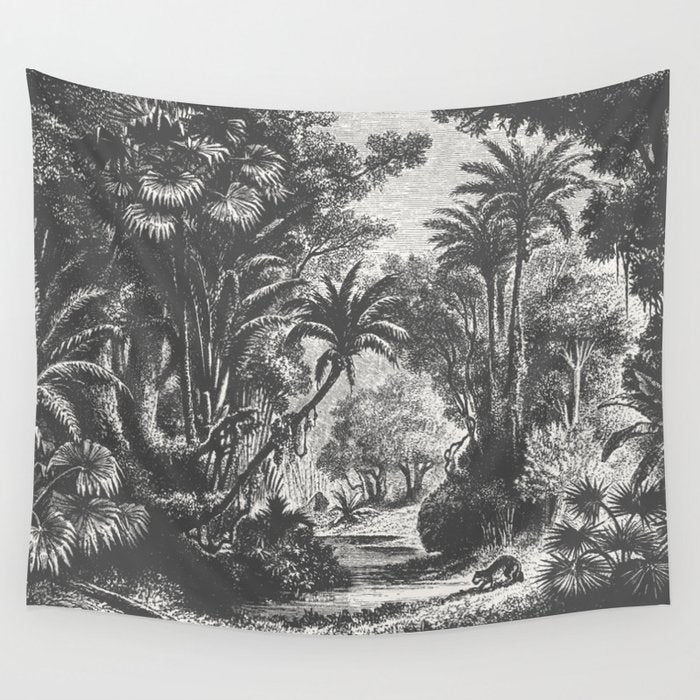 Indian Jungle Wall Tapestry Gallery Image 4