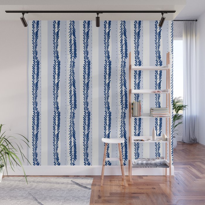 Nautical Lines Wall Mural Gallery Image 1