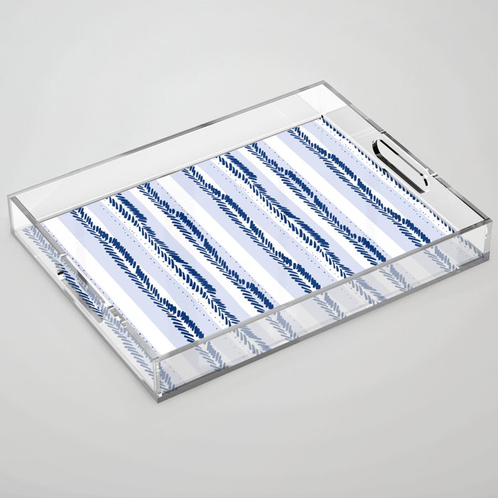 Nautical Lines Acrylic Tray Gallery Image 1