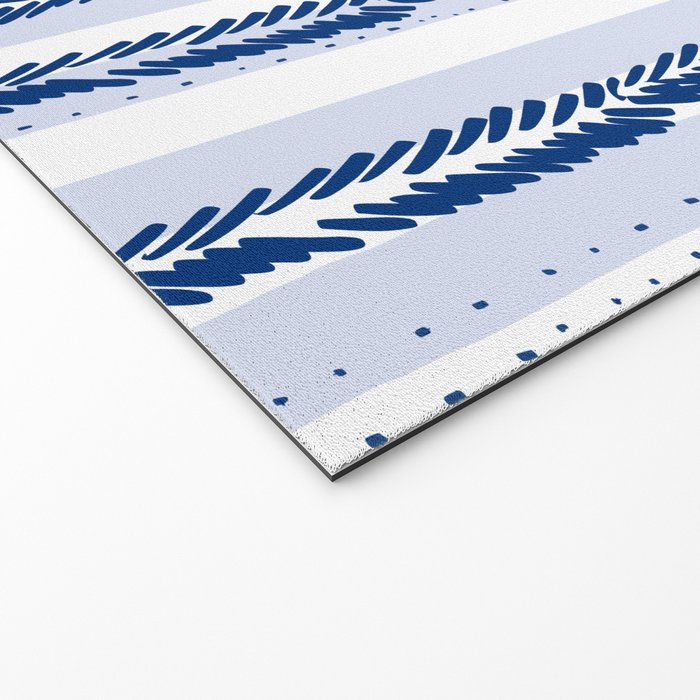 Nautical Lines Welcome Mat Gallery Image 2