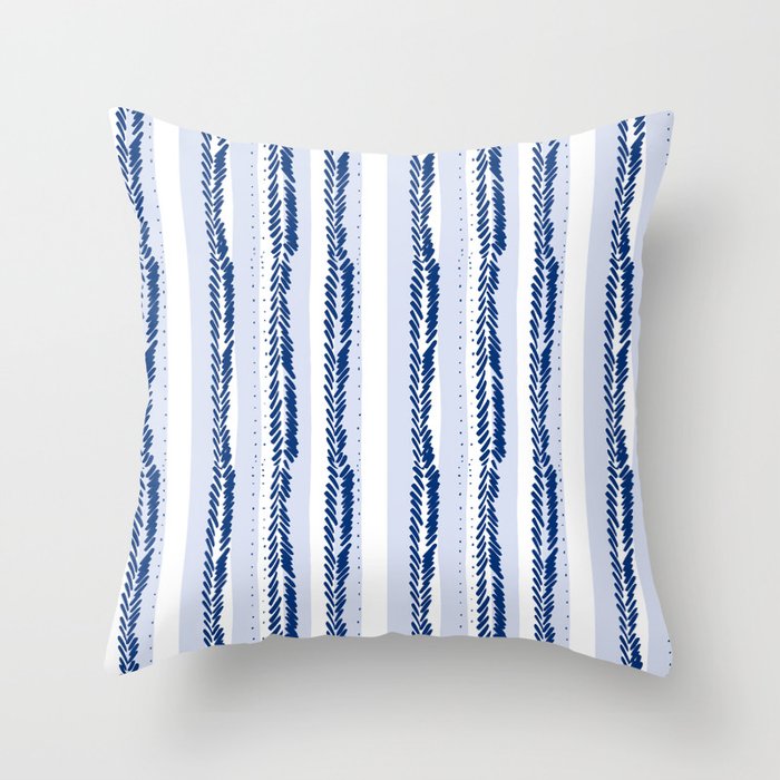 Nautical Lines Throw Pillow Gallery Image 6