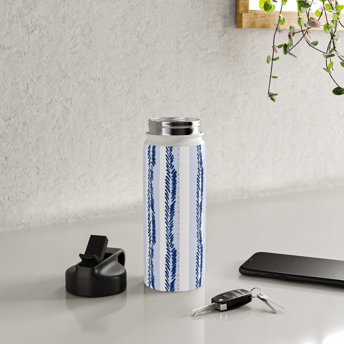Nautical Lines Water Bottle Gallery Image 4