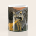 Fire Breathing Raccoon Coffee Mug Gallery Image 4