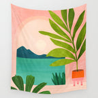Summer Vacation Wall Tapestry Gallery Image 4