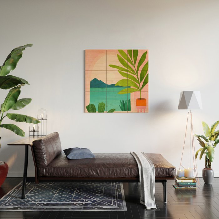 Summer Vacation Wood Wall Art Gallery Image 2