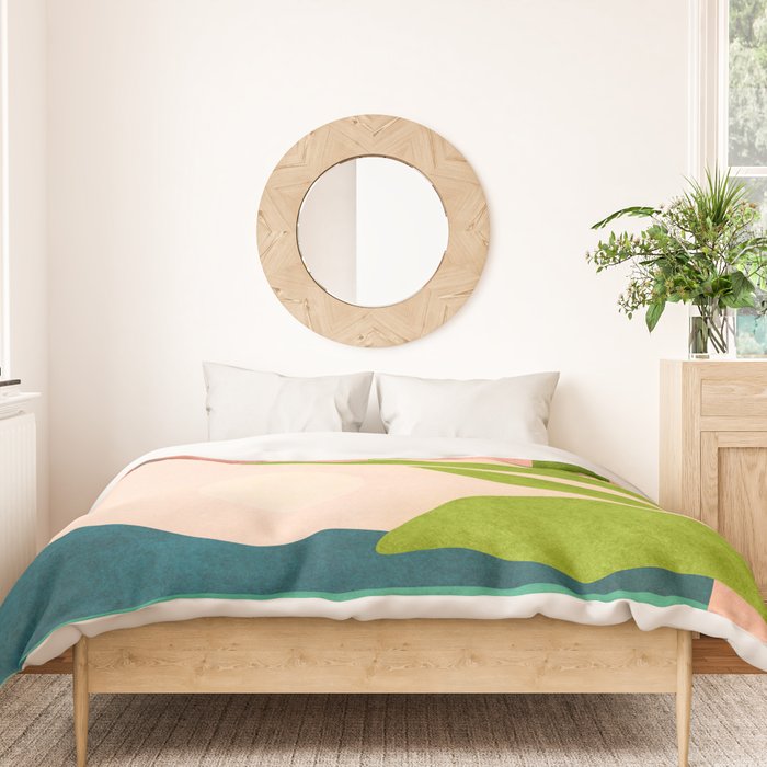 Summer Vacation Duvet Cover Gallery Image 3