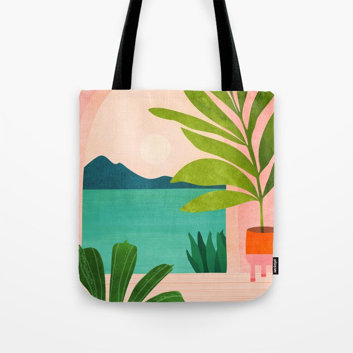 Summer Vacation Tote Bag Gallery Image 1