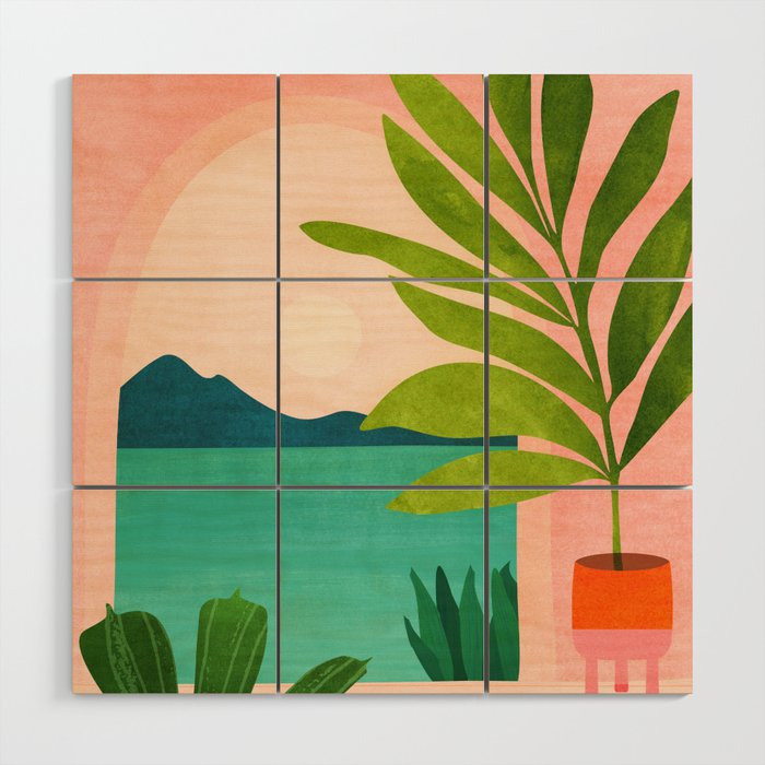 Summer Vacation Wood Wall Art Gallery Image 1