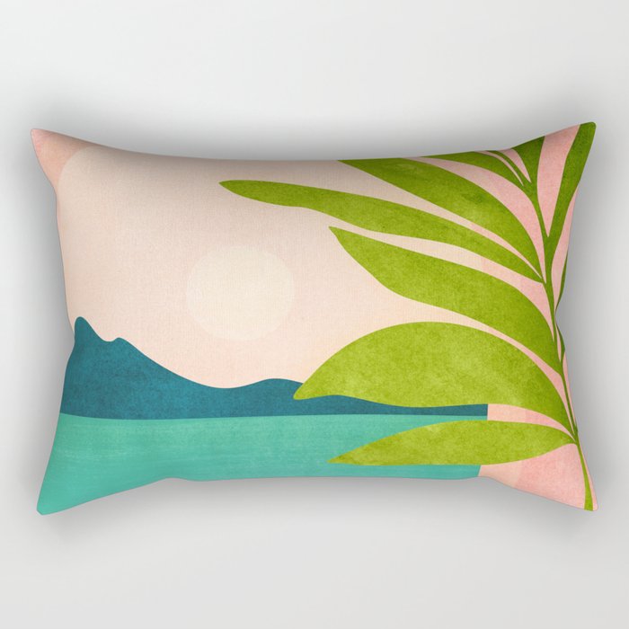 Summer Vacation Rectangular Pillow Gallery Image 1