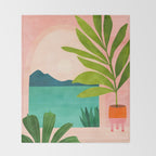 Summer Vacation Throw Blanket Gallery Image 2