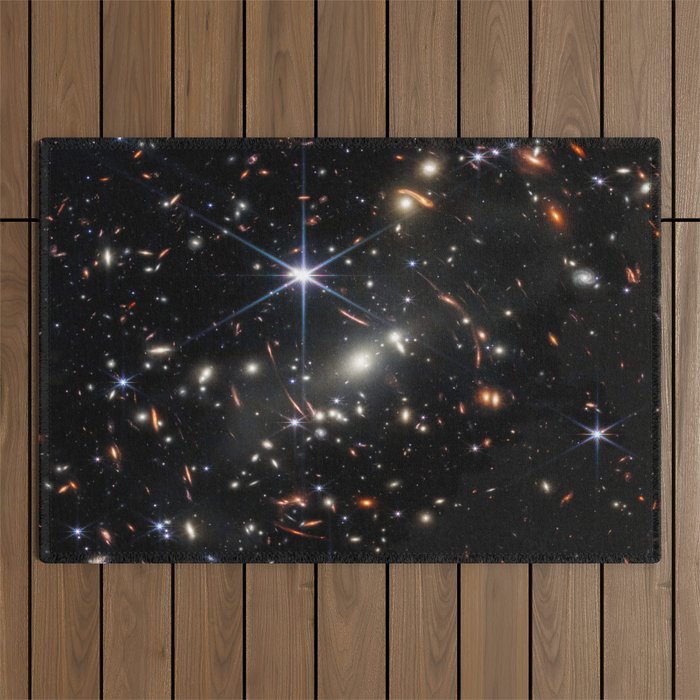 James Webb's First Deep Field (James Webb/JWST) â space poster Outdoor Rug