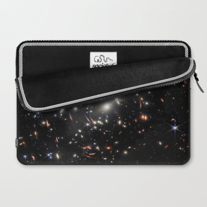 James Webb's First Deep Field (James Webb/JWST) â space poster Laptop Sleeve Gallery Image 2