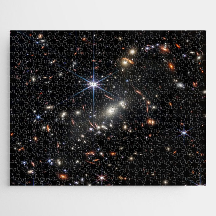 James Webb's First Deep Field (James Webb/JWST) â space poster Jigsaw Puzzle Gallery Image 1