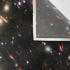 James Webb's First Deep Field (James Webb/JWST) â space poster Wall Tapestry Gallery Image 3