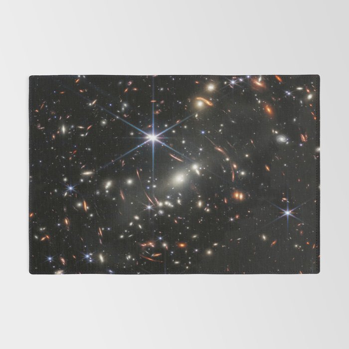 James Webb's First Deep Field (James Webb/JWST) â space poster Rug Gallery Image 2