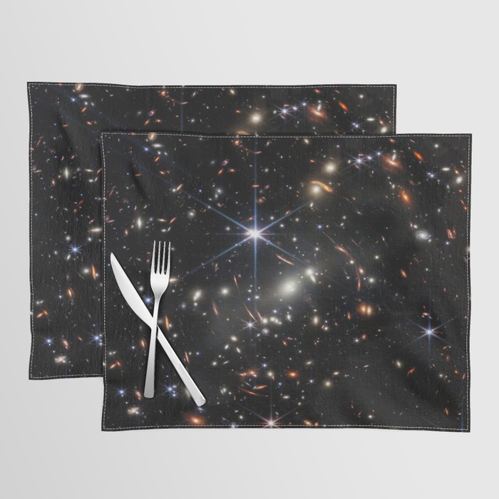 James Webb's First Deep Field (James Webb/JWST) â space poster Placemat Gallery Image 1