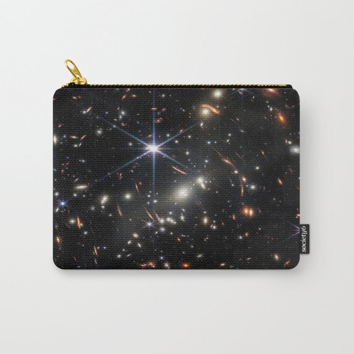 James Webb's First Deep Field (James Webb/JWST) â space poster Carry All Pouch Gallery Image 1