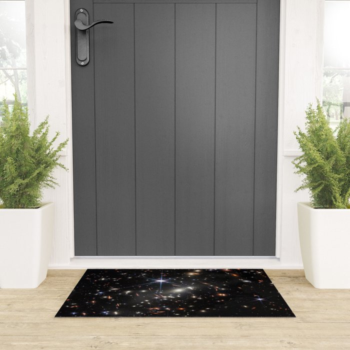 James Webb's First Deep Field (James Webb/JWST) â space poster Welcome Mat Gallery Image 3