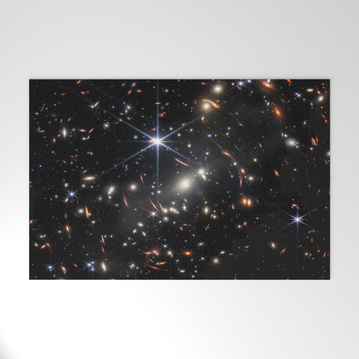James Webb's First Deep Field (James Webb/JWST) â space poster Welcome Mat Gallery Image 1