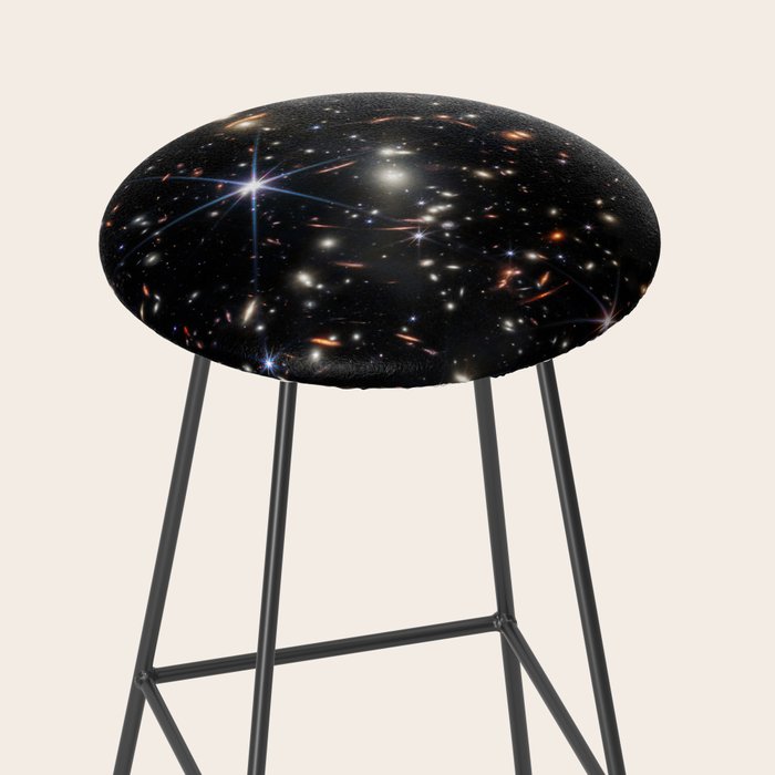 James Webb's First Deep Field (James Webb/JWST) â space poster Stool Gallery Image 2