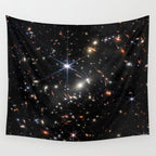 James Webb's First Deep Field (James Webb/JWST) â space poster Wall Tapestry Gallery Image 4