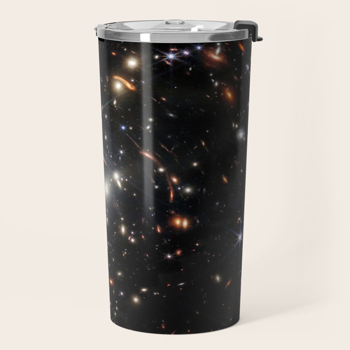 James Webb's First Deep Field (James Webb/JWST) â space poster Travel Mug Gallery Image 2