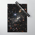 James Webb's First Deep Field (James Webb/JWST) â space poster Wrapping Paper Gallery Image 1