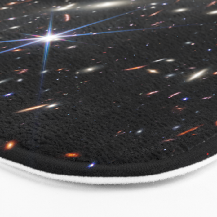 James Webb's First Deep Field (James Webb/JWST) â space poster Bath Mat Gallery Image 3