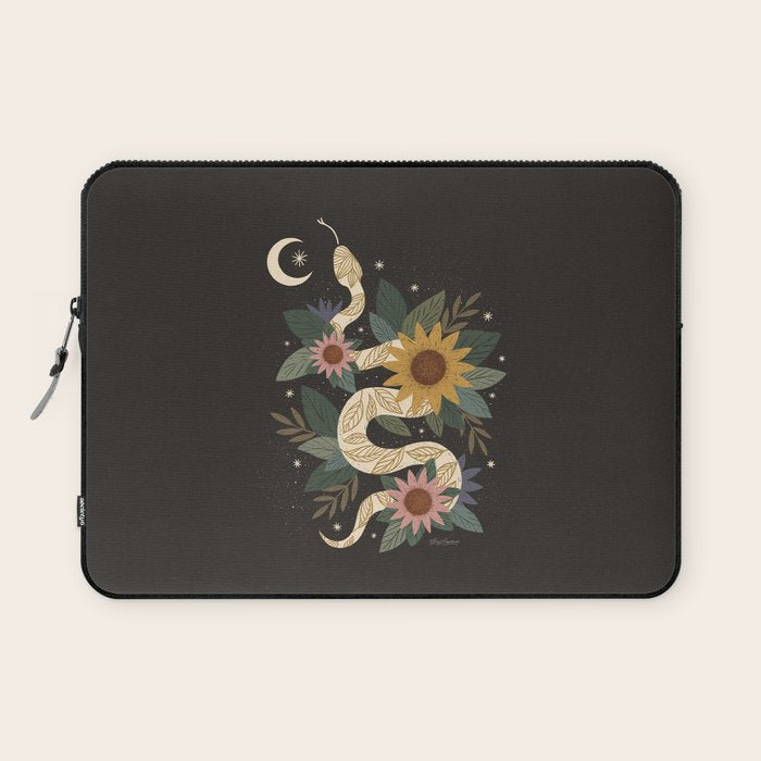 Year of the Snake - Black Laptop Sleeve Gallery Image 1