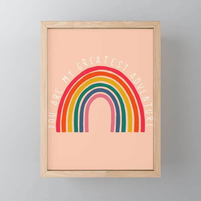 You are my greatest adventure Mini Art Print Gallery Image 1