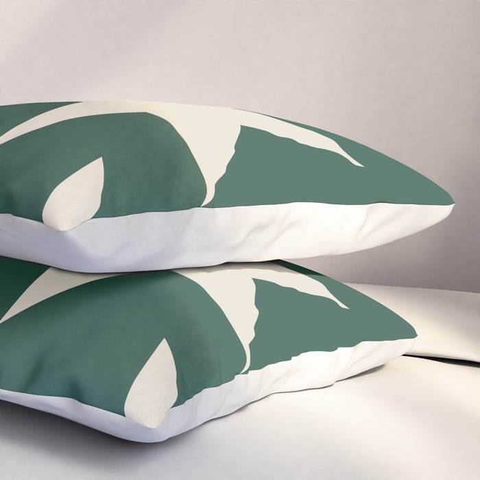 Big Ol Stars Old Money Green Pillow Sham Gallery Image 3