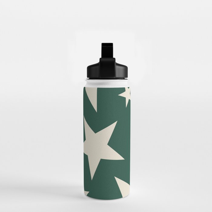 Big Ol Stars Old Money Green Water Bottle Gallery Image 2