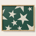 Big Ol Stars Old Money Green Serving Tray Gallery Image 1