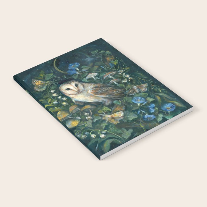 Barn Owl Forest Notebook Gallery Image 1