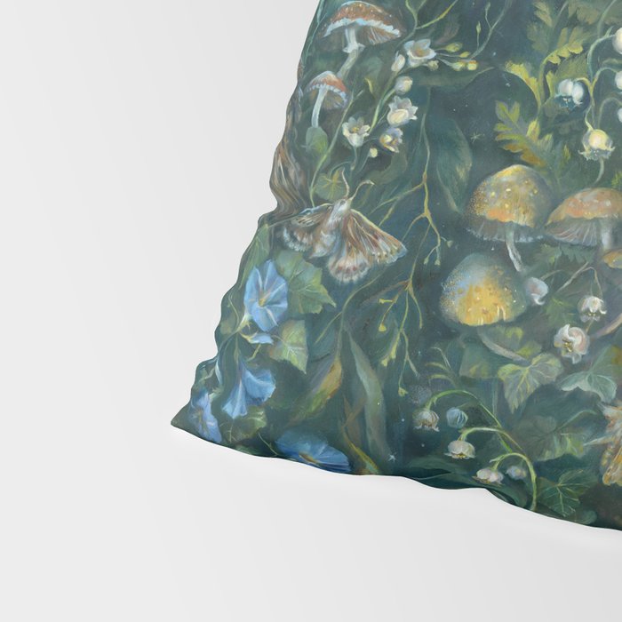 Barn Owl Forest Pillow Sham Gallery Image 4