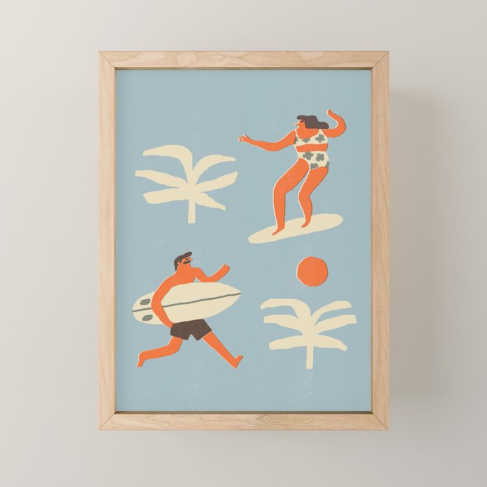 Always sunny in Bali Mini Art Print Gallery Image 1