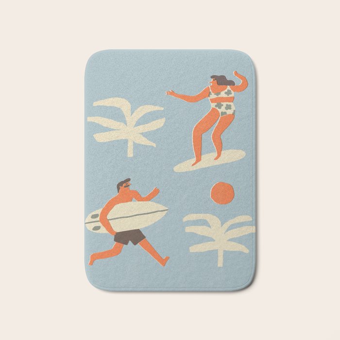 Always sunny in Bali Bath Mat Gallery Image 1