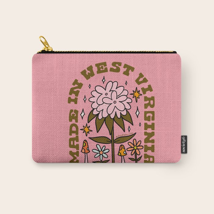 Made In West Virginia Carry All Pouch Gallery Image 1