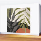 Abstract Art Tropical Leaves 92 Wall Mural Gallery Image 2