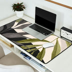 Abstract Art Tropical Leaves 92 Desk Mat Gallery Image 2