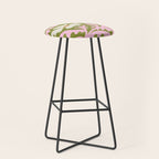 Wasabi & Cupid: Les Fleurs | Flower Market Color Series 10 Stool Gallery Image 1