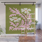 Wasabi & Cupid: Les Fleurs | Flower Market Color Series 10 Wall Mural Gallery Image 1